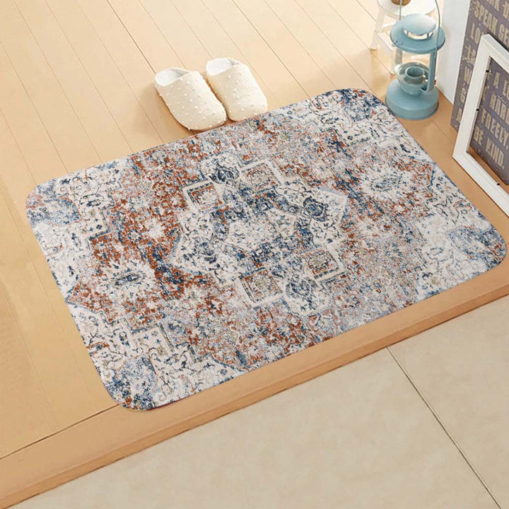 Artistic Mandala Pattern Bath Mat