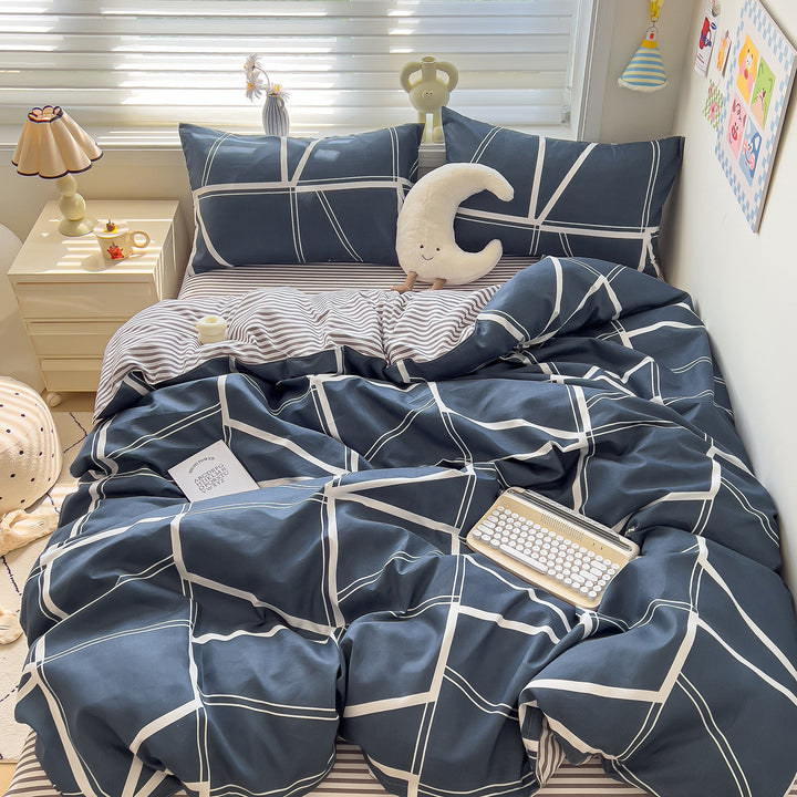 Geometric Print Bedding Set