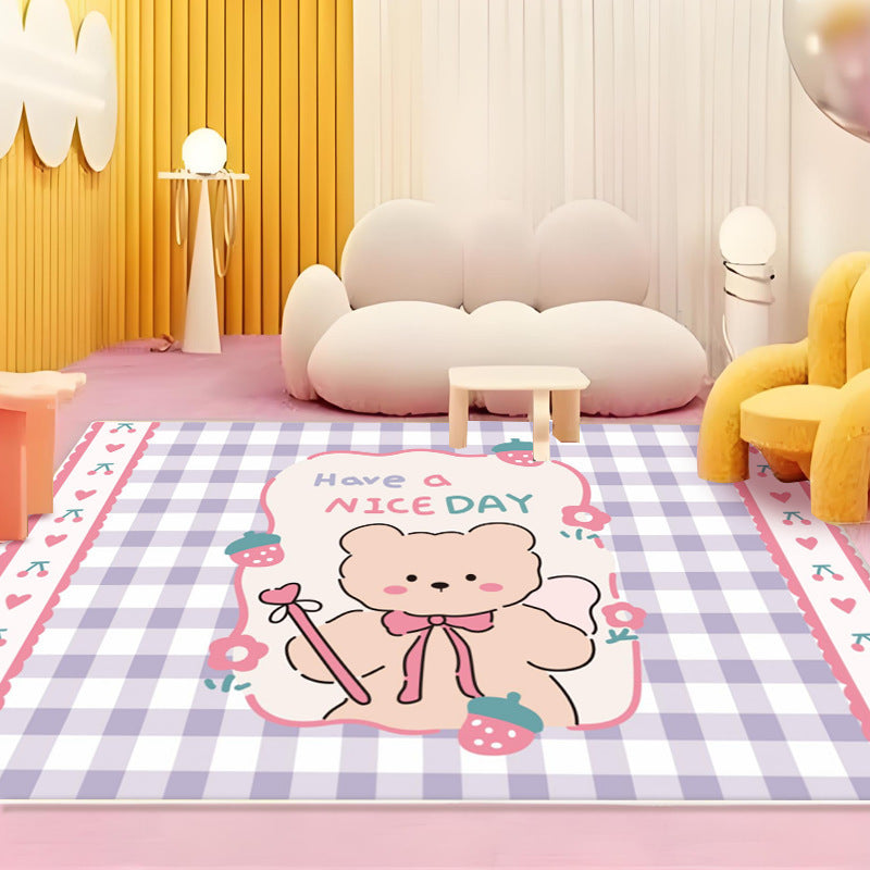 Colorful Geometric Pattern Area Rug for Home
