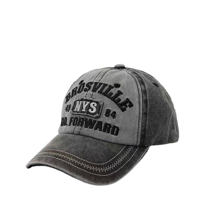 Men's Distressed Vintage-Inspired Baseball Cap Stornfield