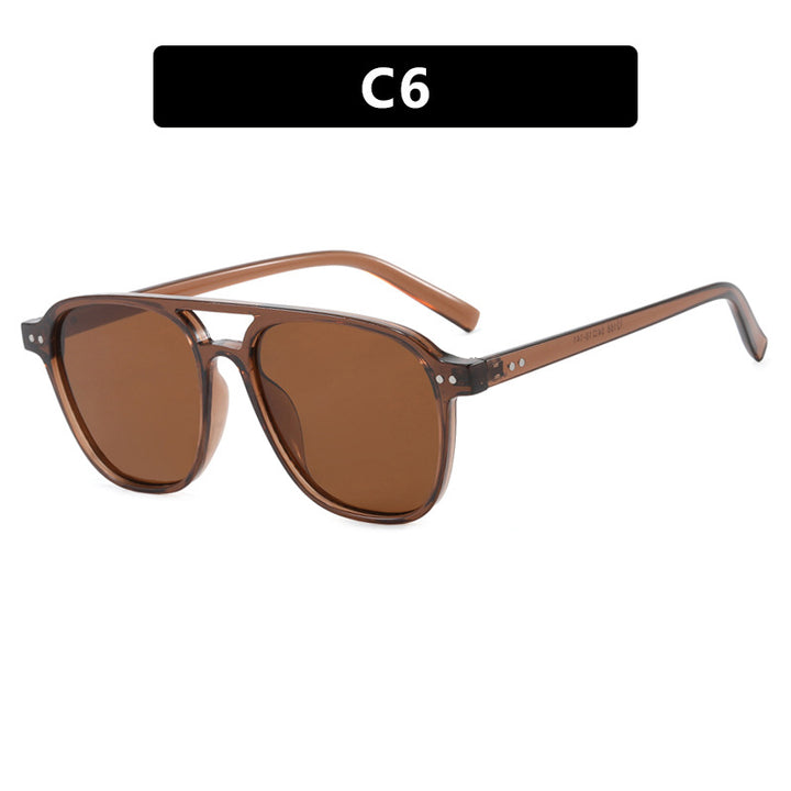Women’s modern square sunglasses with robust design and UV protection Stornfield