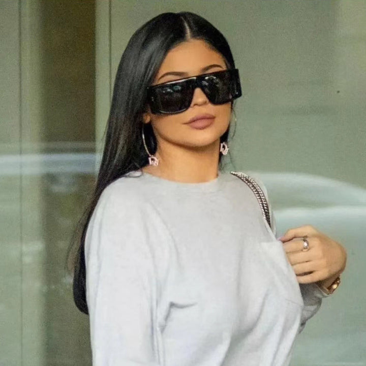 Women oversized sunglasses with stylish, narrow frame Stornfield