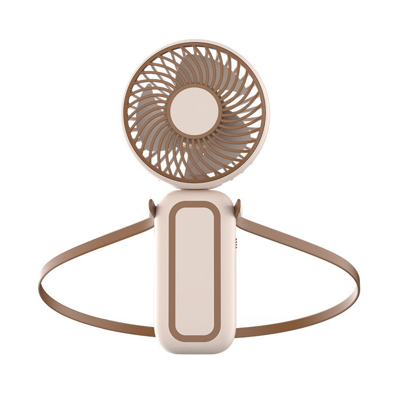 Women's Portable Neck Fan with Ergonomic Design and Adjustable Speed Control Stornfield