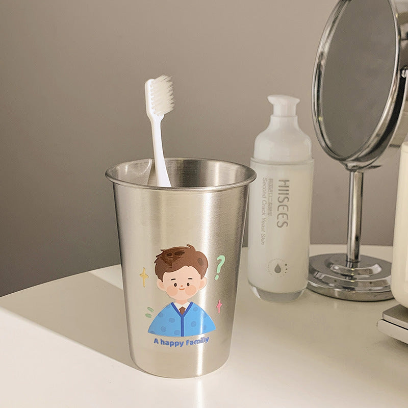 Stainless Steel Toothbrush Holder with Creative Children's Design Stornfield