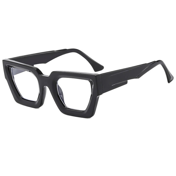 Ladies stylish square sunglasses in modern design with refined plastic frame Stornfield