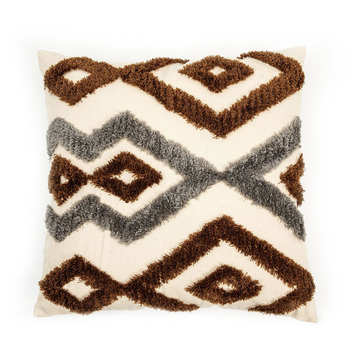 Decorative Geometric Accent Cushion