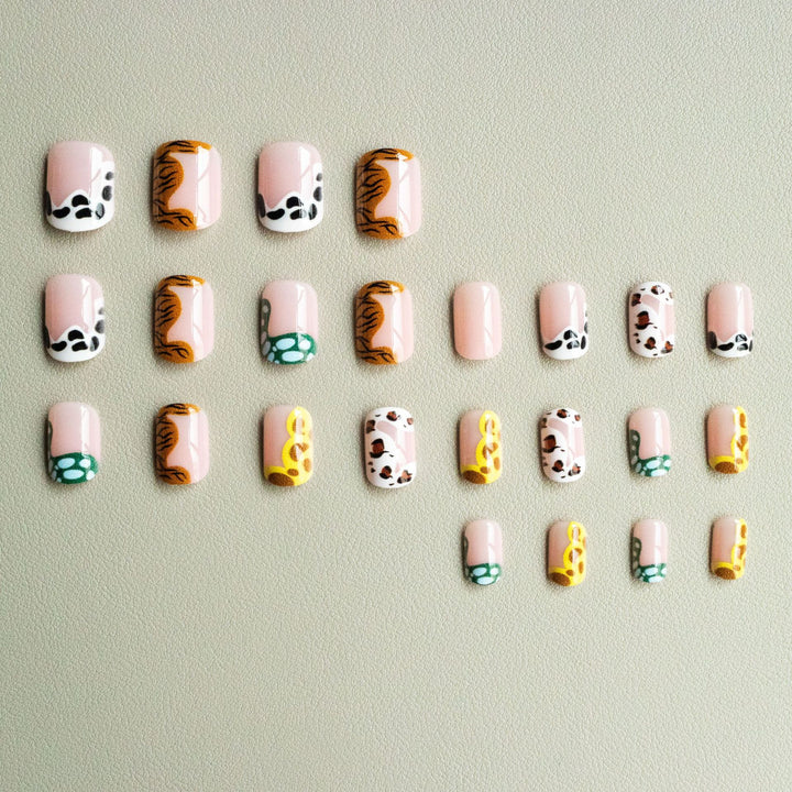 Artistic Wildlife Nail Art Kit