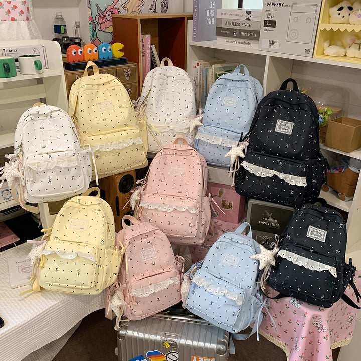 Adorable Polka Dot Backpack Stornfield