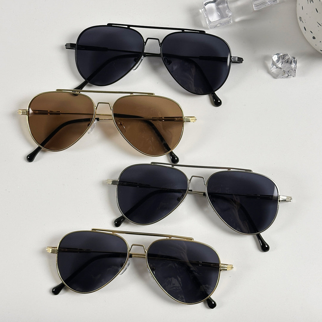 Women's timeless pilot sunglasses with high-quality frame Stornfield