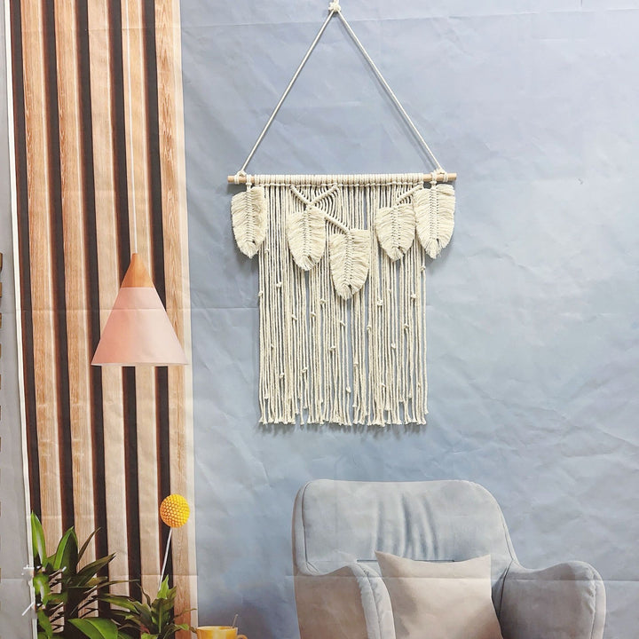 Macrame Leaf Wall Hanging Stornfield