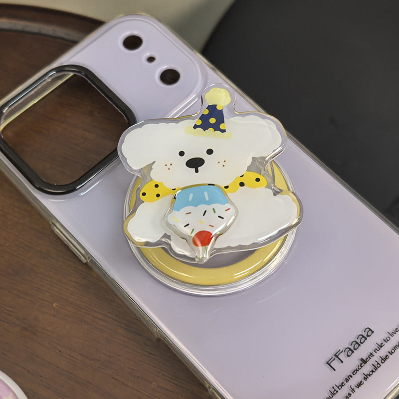 Floral Ice Cream Cone Phone Grip Stornfield