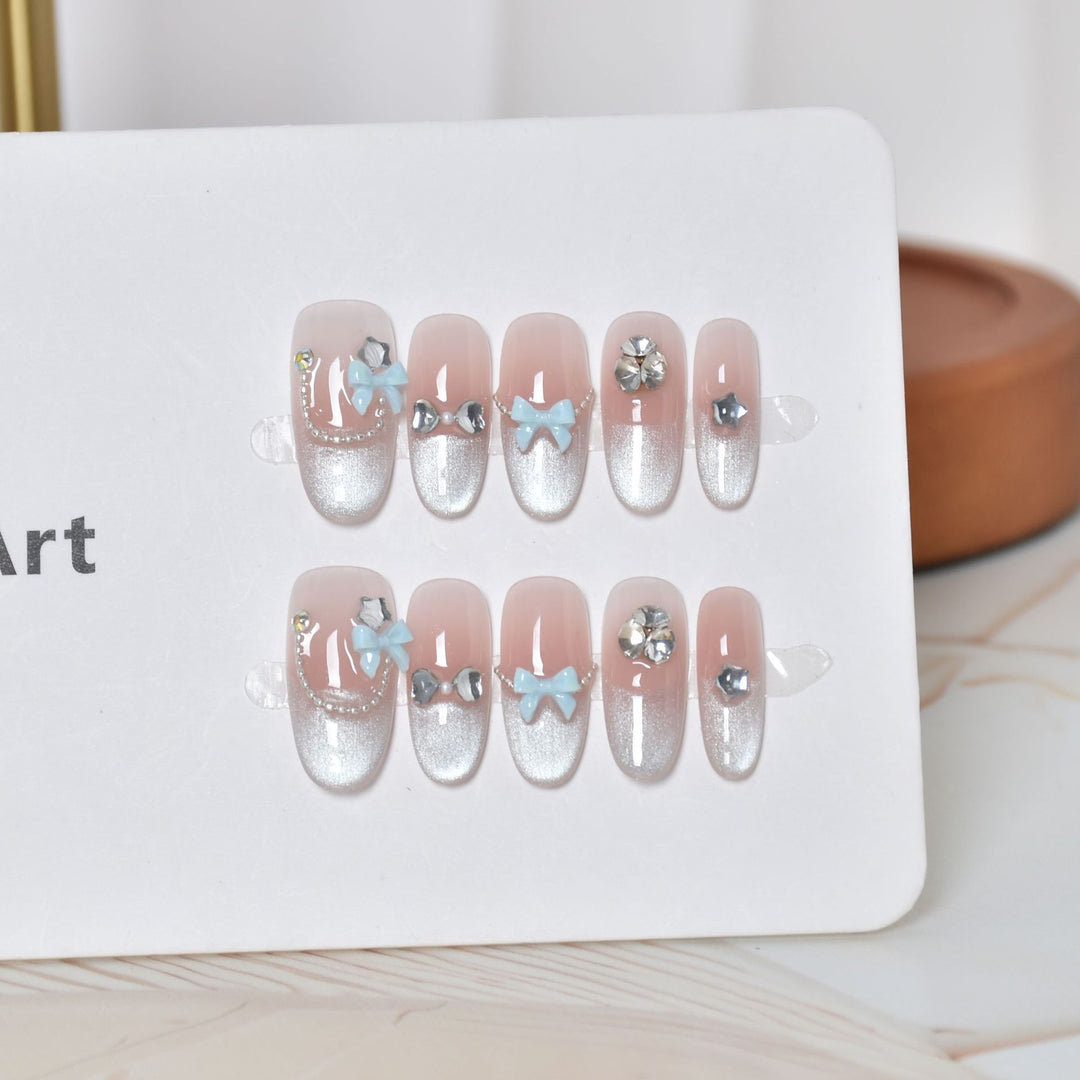 Decorative Animal Print Press-On Nail Set Stornfield