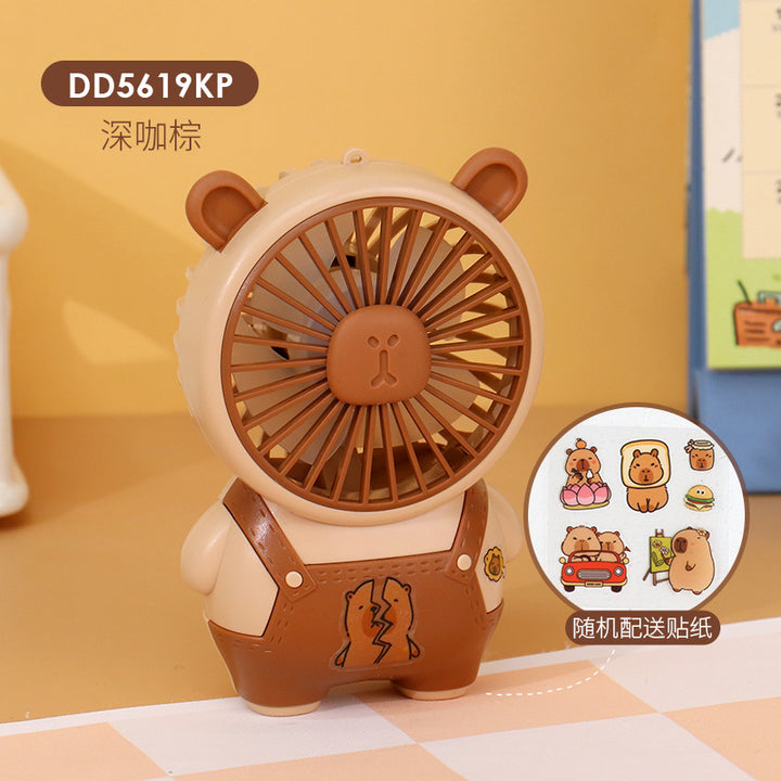 Portable hand fan with funny design and USB connection Stornfield