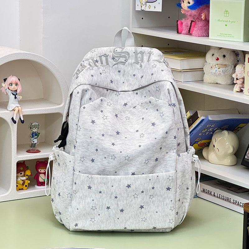 Stylish Star-Embellished Backpack Stornfield 1791205779