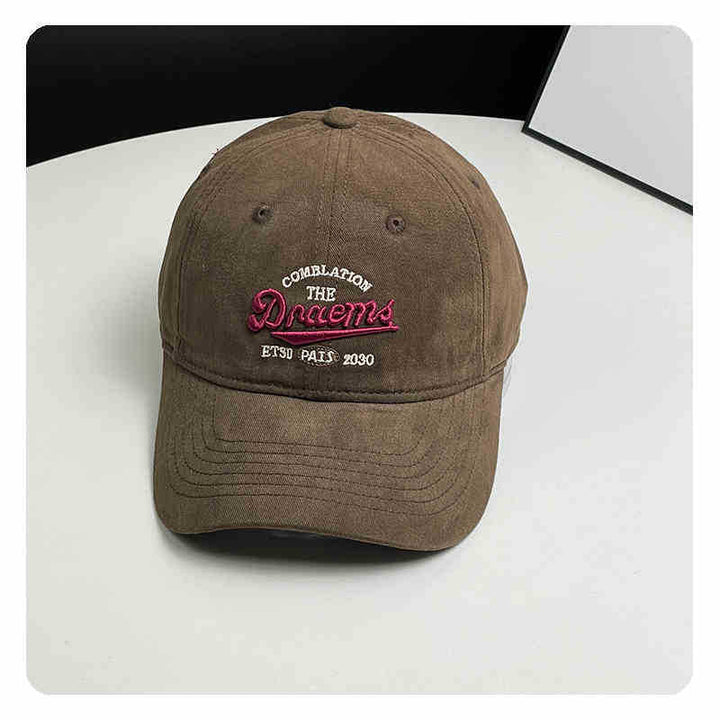 Unisex Vintage-Inspired Embroidered Baseball Cap Stornfield