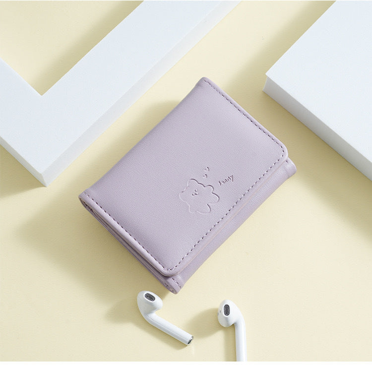 Cute Leather Tri-Fold Wallet Stornfield