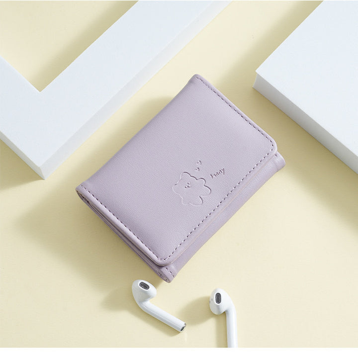 Cute Leather Tri-Fold Wallet Stornfield