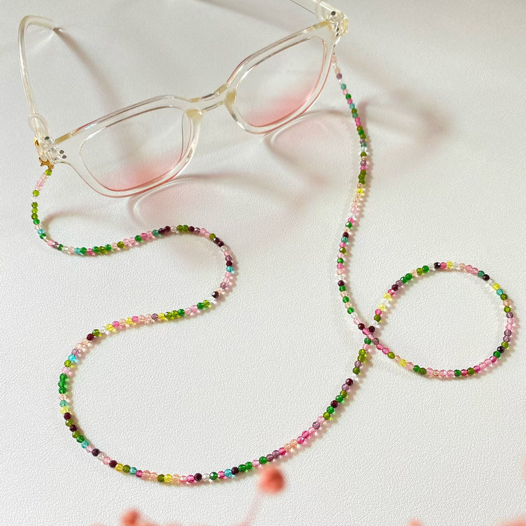 Colorful crystal necklace Stornfield