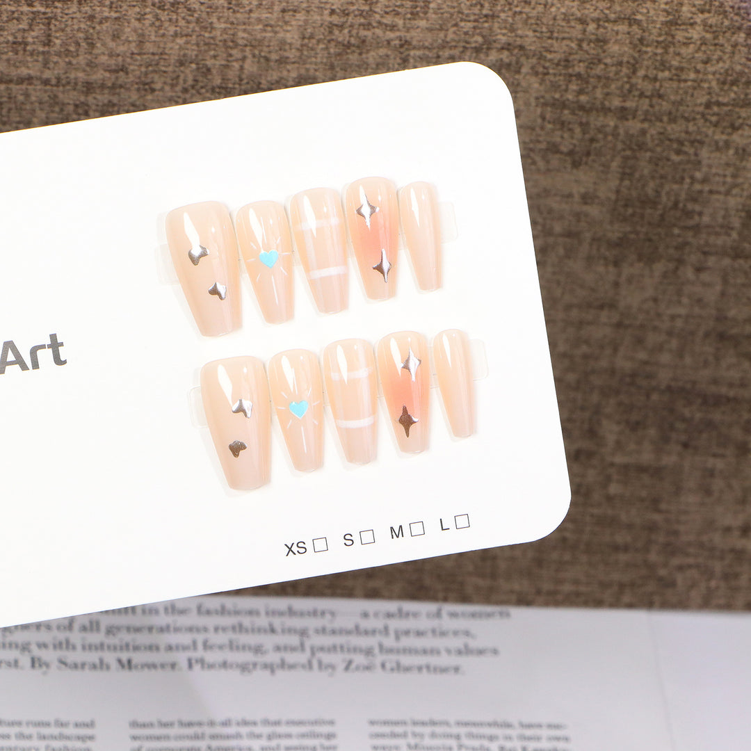 Creative Transparent Press-On Nail Art Stornfield