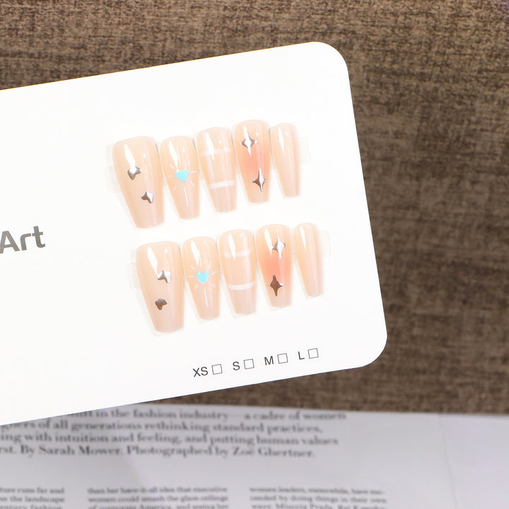 Creative Transparent Press-On Nail Art Stornfield