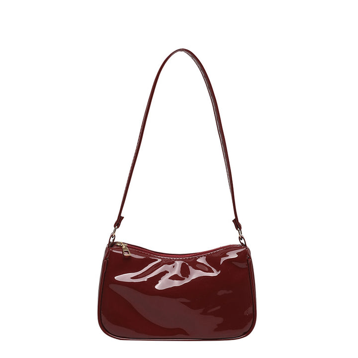 WoGlossy Textured Handheld Crossbody Bag Stornfield