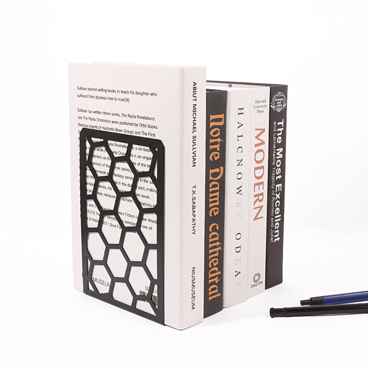 Modern Geometric Bookends