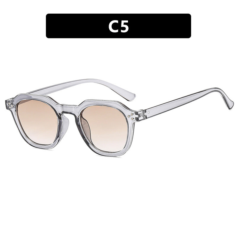 Ladies fashionable sunglasses in trendy hexagon design Stornfield