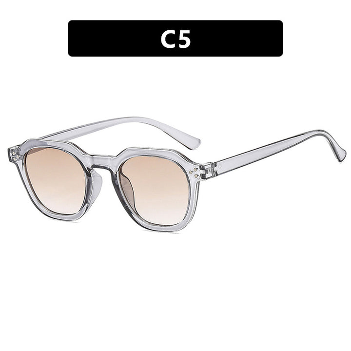Ladies fashionable sunglasses in trendy hexagon design Stornfield