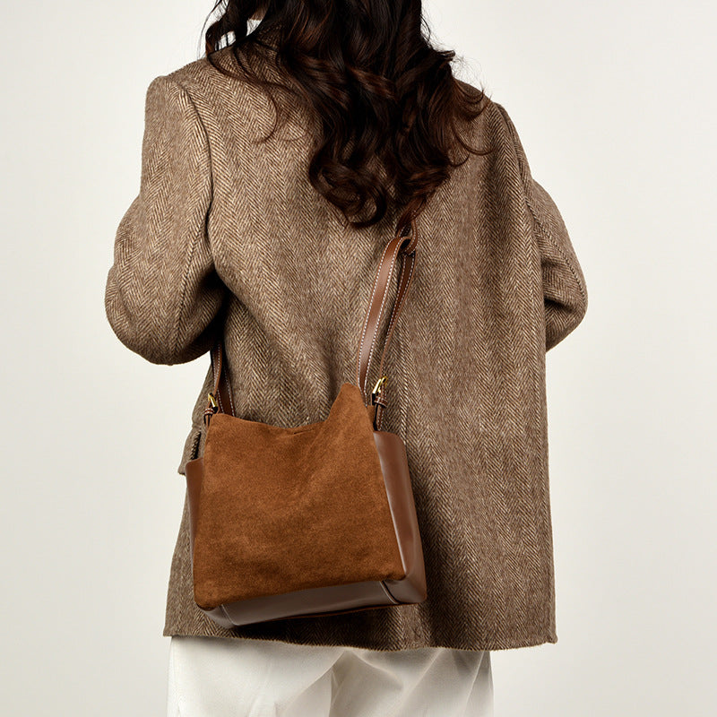 Suede Bucket Handbag Stornfield