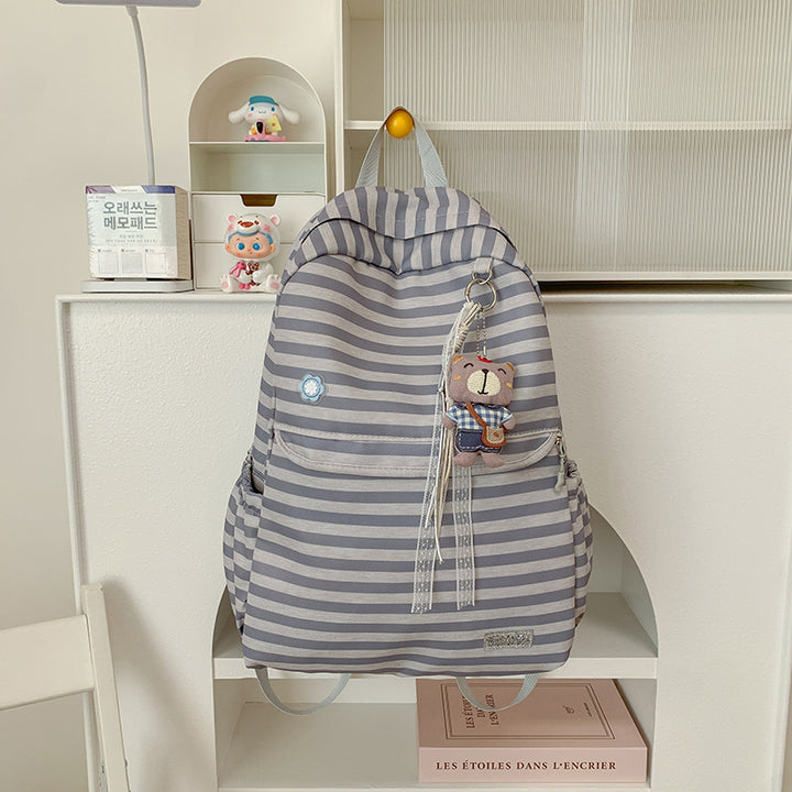 Lightweight Striped Backpack Stornfield