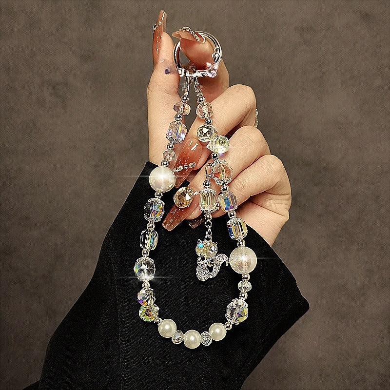 Elegant Beaded Charm Eyewear Strap Stornfield 1790135885