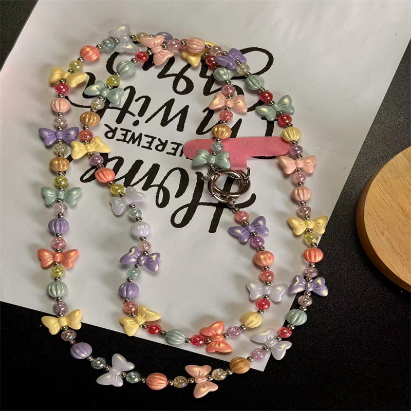 Charming Butterfly Beaded Eyewear Chain Stornfield