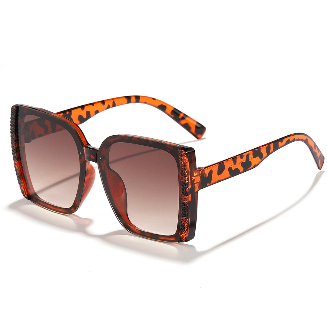 Women's fashion sunglasses in modern leopard print with glamour elements Stornfield