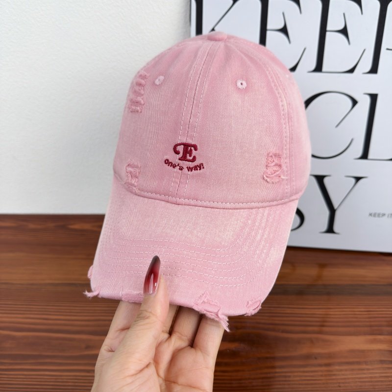 Unisex Distressed Denim Cap Stornfield