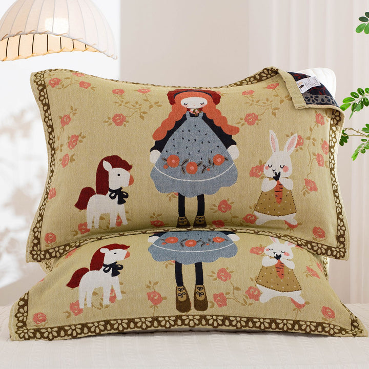 Women's pillowcase with cute dinosaur motif Stornfield