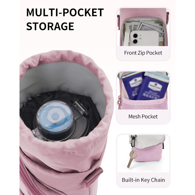 Unisex Water Bottle with Portable Net Bag Stornfield