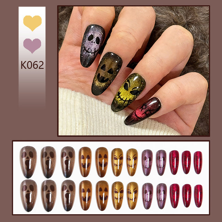 Creative Halloween Art Nails with Creepy Designs Stornfield