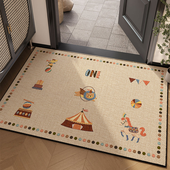 Dog-Themed Area Rug