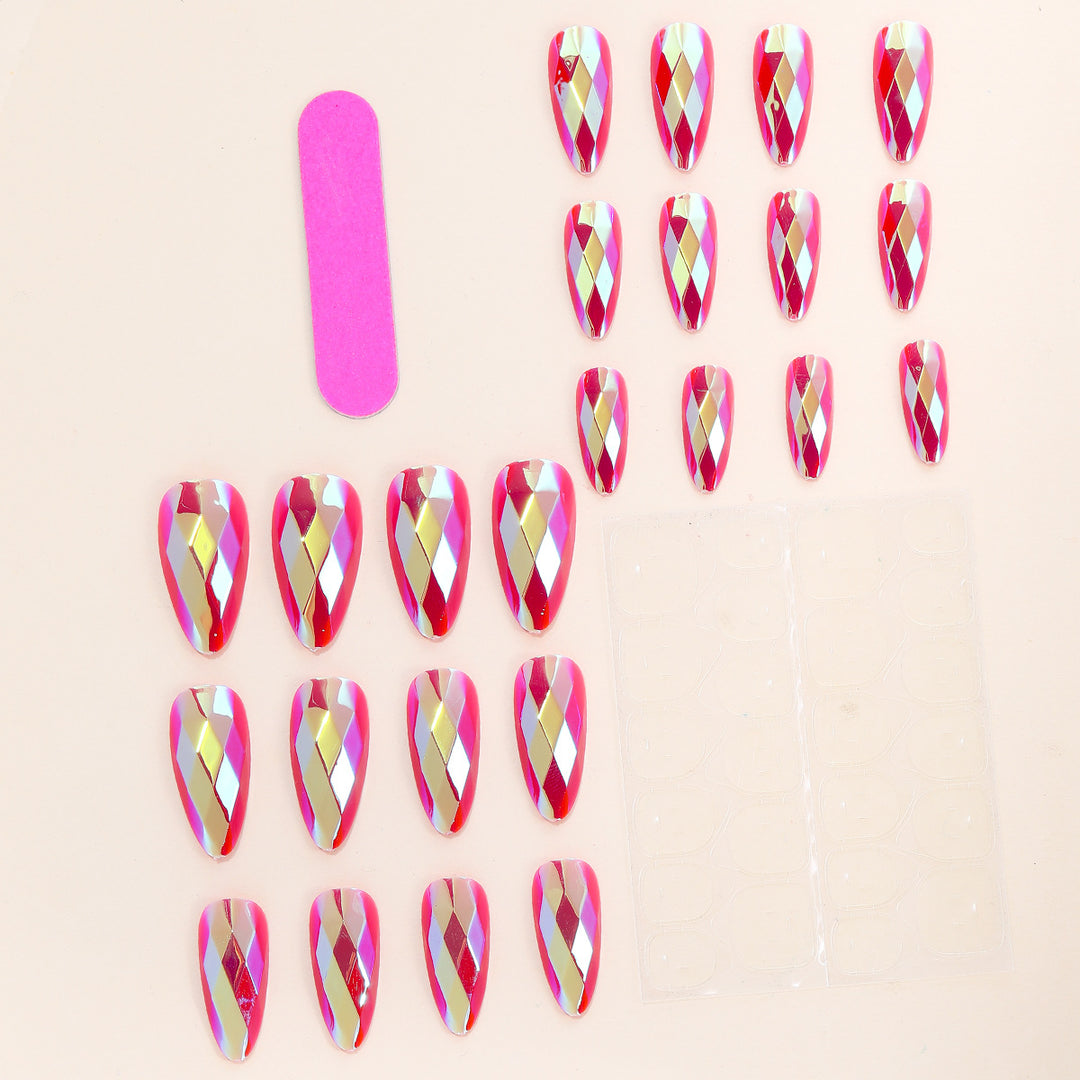 Glittering Stiletto Nail Extensions Stornfield
