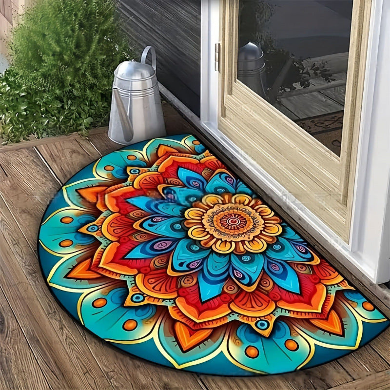 Artistic Round Area Rug Stornfield