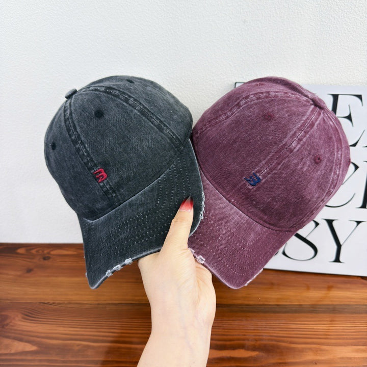 Unisex Distressed Cotton Baseball Cap Stornfield 1784083761
