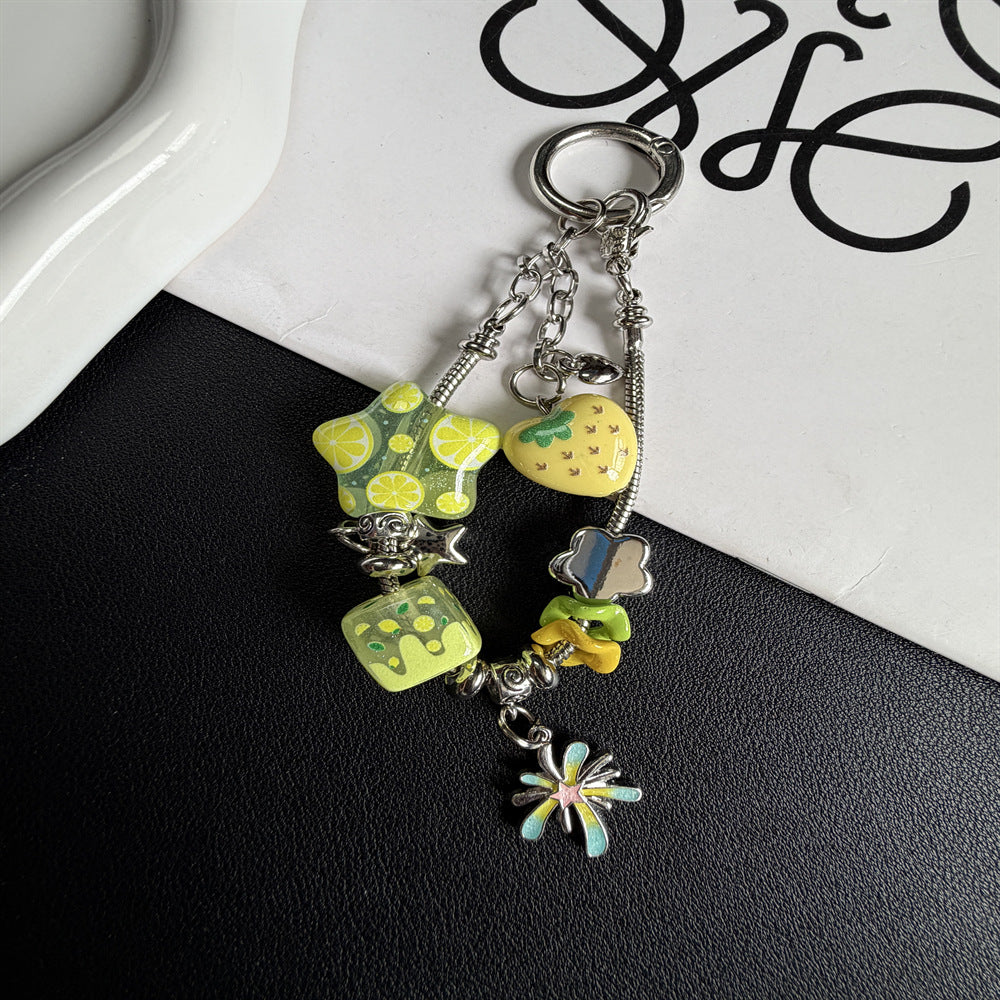 Playful Charm Beaded Keychain Stornfield