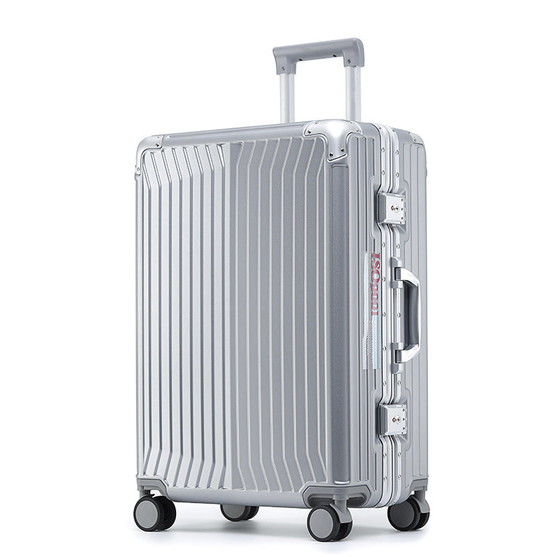 Unisex Rugged Hard-Shell Rolling Suitcase Stornfield