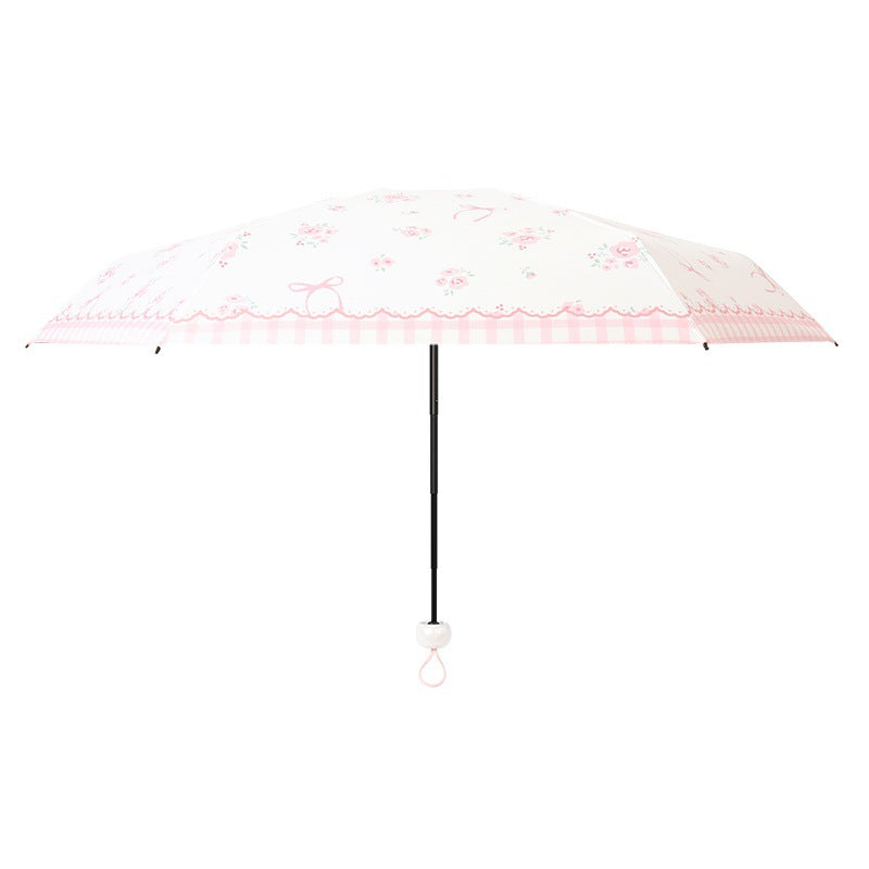 Ladies' kid-friendly folding umbrella with fun rabbit design Stornfield