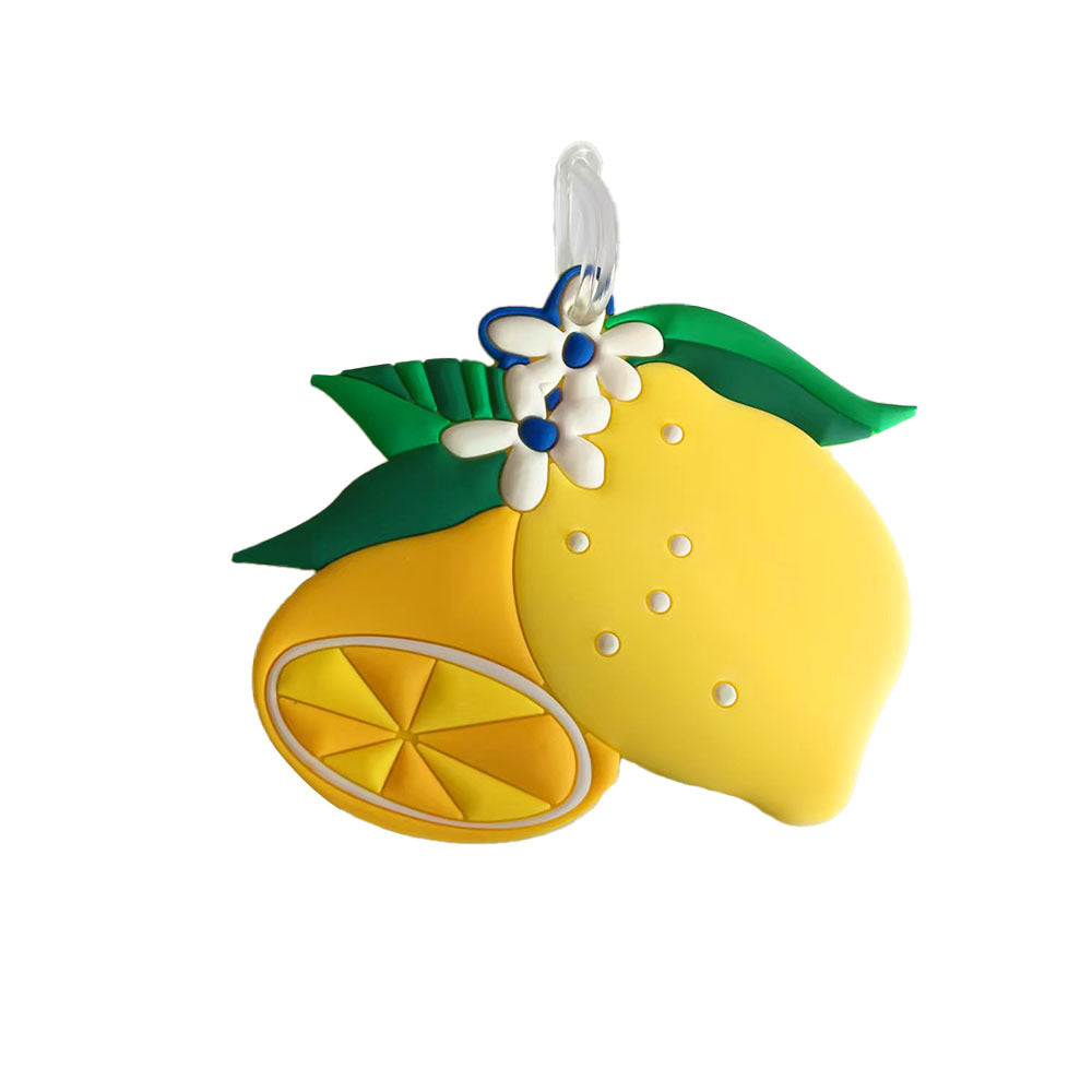 Women's creatively designed keychain in lemon motif Bowlift