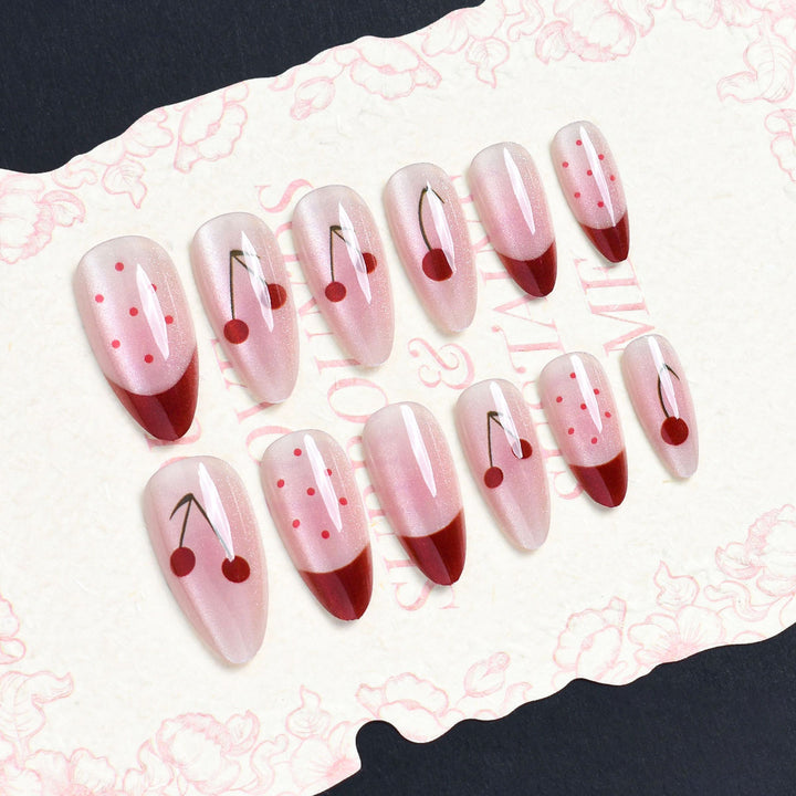 Floral Design Press-On Nails Stornfield