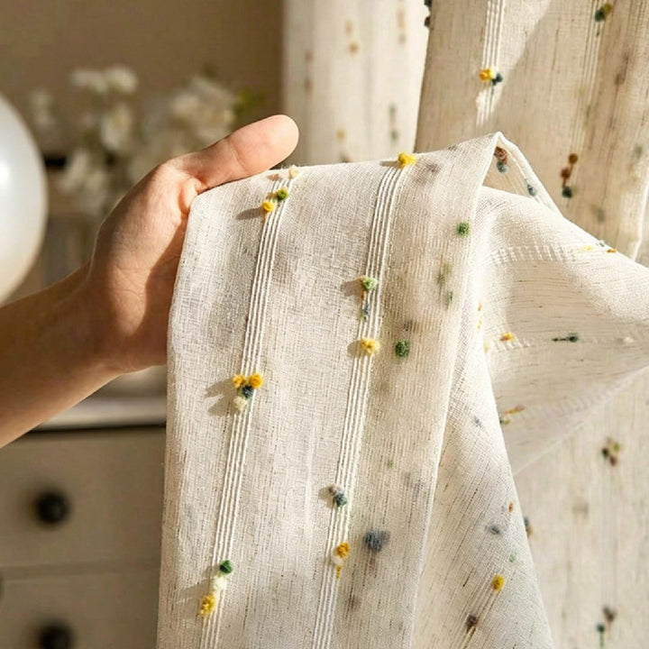 Decorative Sheer Curtain Panel Stornfield