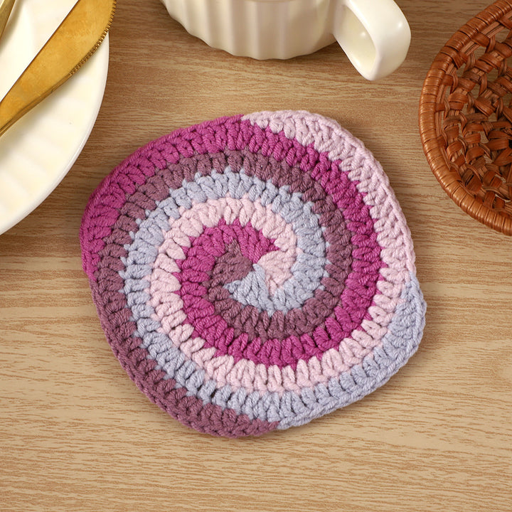 Crochet Spiral Coaster Stornfield