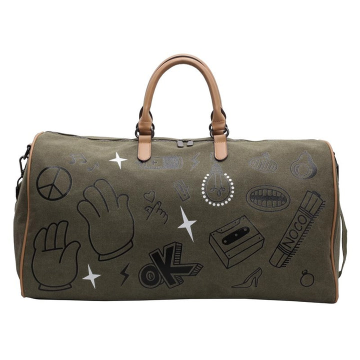 Fun Patterned Weekender Duffle Bag Stornfield