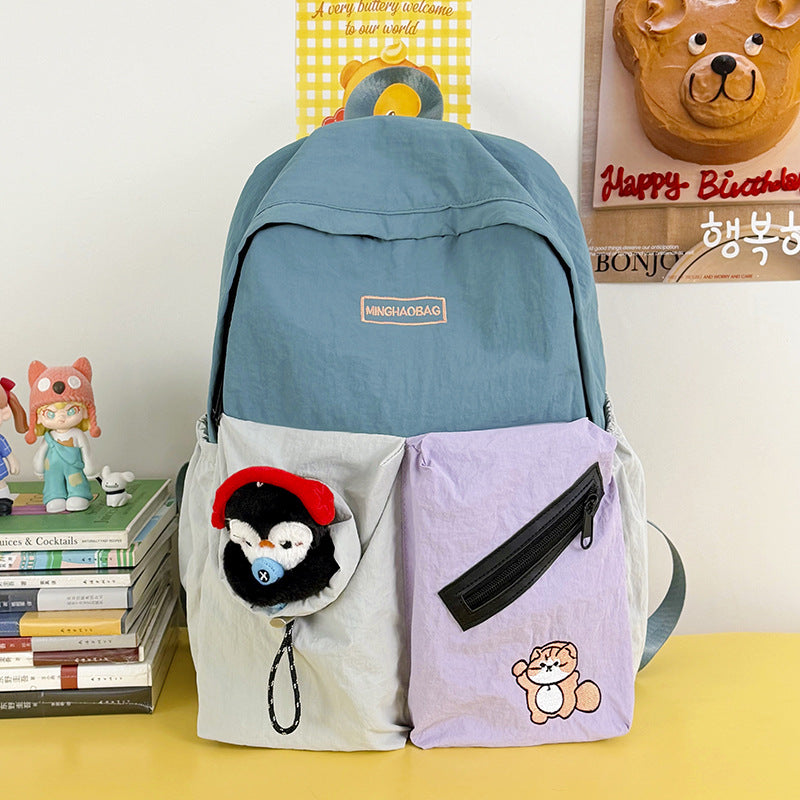 Playful Multi-Pocket Casual Backpack Stornfield